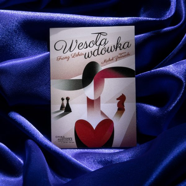 "Wesoła wdówka" magnes