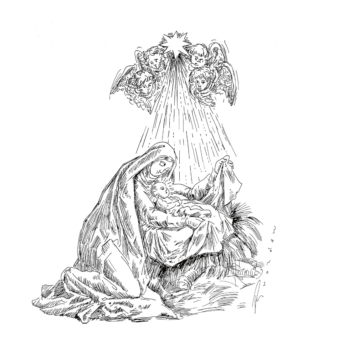 Wernisaż rysunku Dymitra Grozdewa Bóg się rodzi…